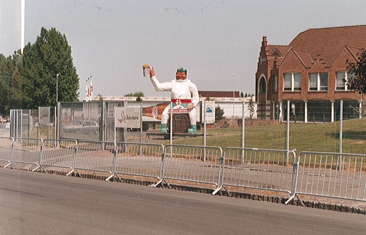 Géant Gambrinus pendant le tour de France