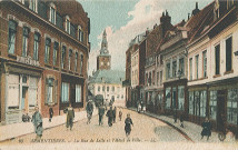 Rue de Lille et hôtel de ville