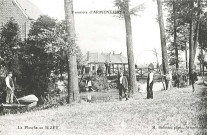 Planche du Bizet, frontière entre France et Belgique