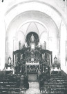 Cérémonie dans la chapelle de l'hospice Mahieu