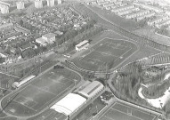 Vue aérienne du complexe sportif Léo Lagrange