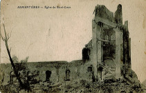 Ruines de l'église du Sacré-Cœur