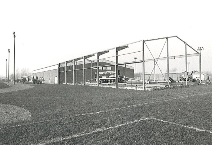 Construction d'une salle de tennis au complexe sportif Léo Lagrange