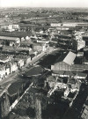 Vue aérienne du quai de Beauvais et du complexe sportif Léo Lagrange