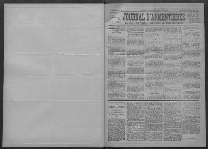 Le Journal d'Armentières.