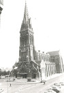 Travaux de réfection de la façade de l'église Saint-Vaast