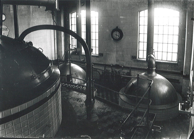 Cuves de la brasserie malterie Motte-Cordonnier