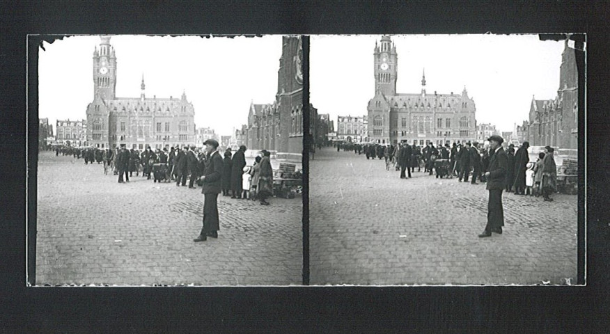 Marché sur la place Saint-Vaast