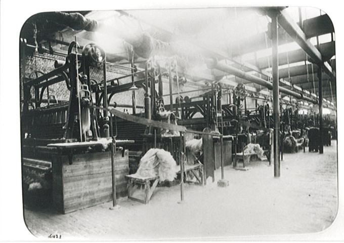 Filature A. Dutilleul (devenue Louis Colombier et Cie), salle des machines