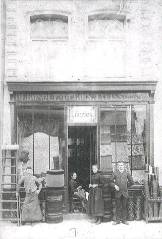 Magasin de tapisserie et literie Debosque-Dubois