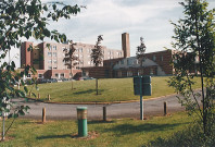 Entrée principale du centre hospitalier d'Armentières (CHA)