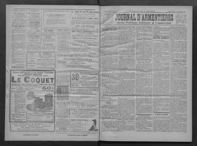 Le Journal d'Armentières.
