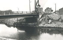 Travaux d'élargissement de la Lys au niveau du pont de l'Attargette