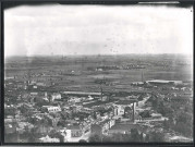 Vue aérienne du quartier de la gare