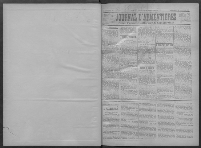Le Journal d'Armentières.