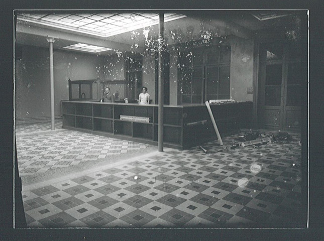 Hôtel des impôts suite à des dégradations ou des travaux