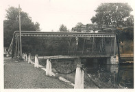 Lys au pont National, bas du pont de l'Attargette