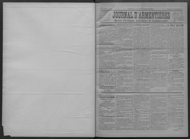 Le Journal d'Armentières.