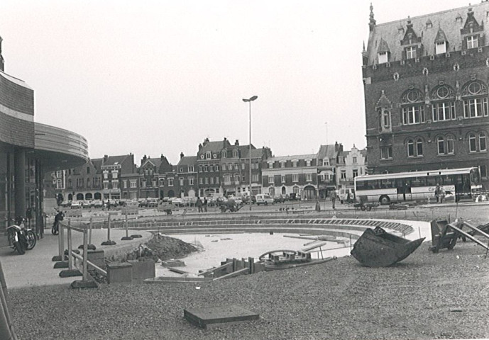 Création de la place du Vivat en centre-ville