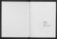 Conseil municipal : registre des délibérations.