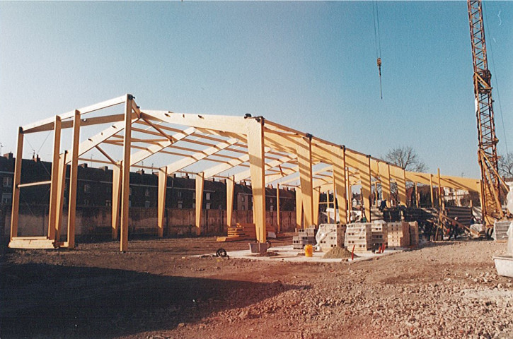 Construction d'une salle de sports pour le lycée Paul Hazard