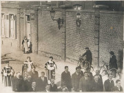 Cortège de funérailles de Théophile Dubreux, chef de la clique de la jeune garde