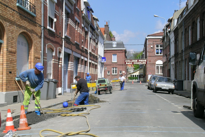 Travaux de voirie rue Saint-Honoré