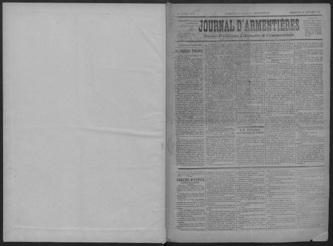 Le Journal d'Armentières.