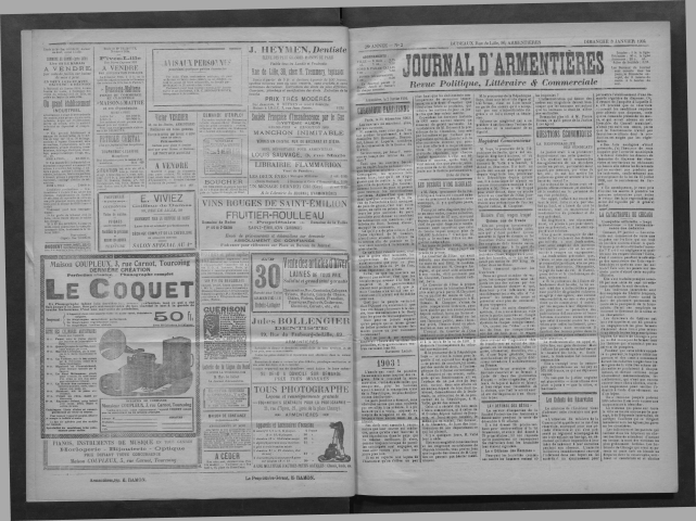 Le Journal d'Armentières.