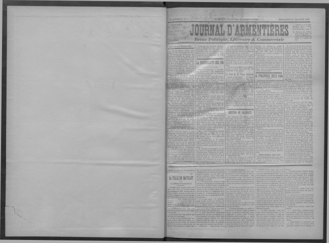 Le Journal d'Armentières.