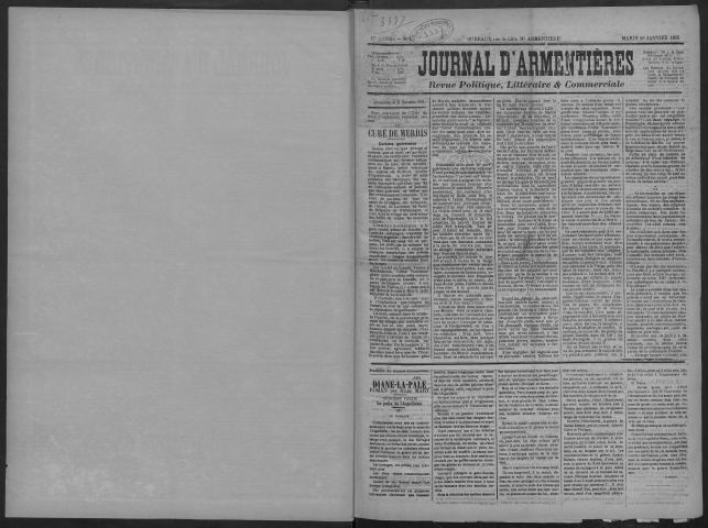 Le Journal d'Armentières.