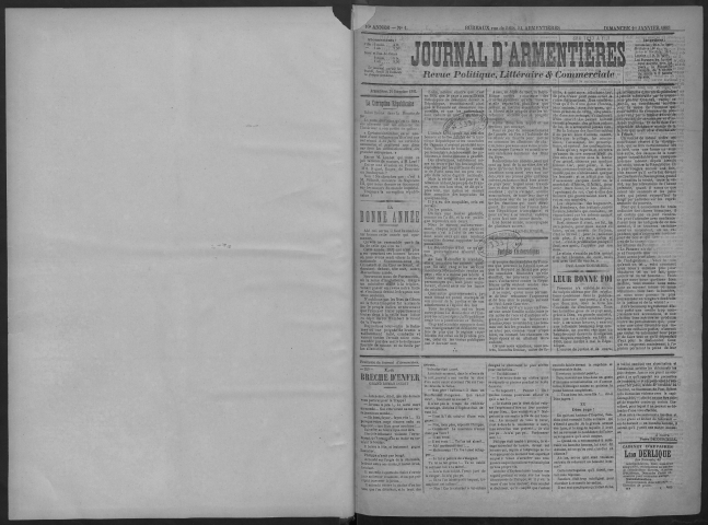 Le Journal d'Armentières.