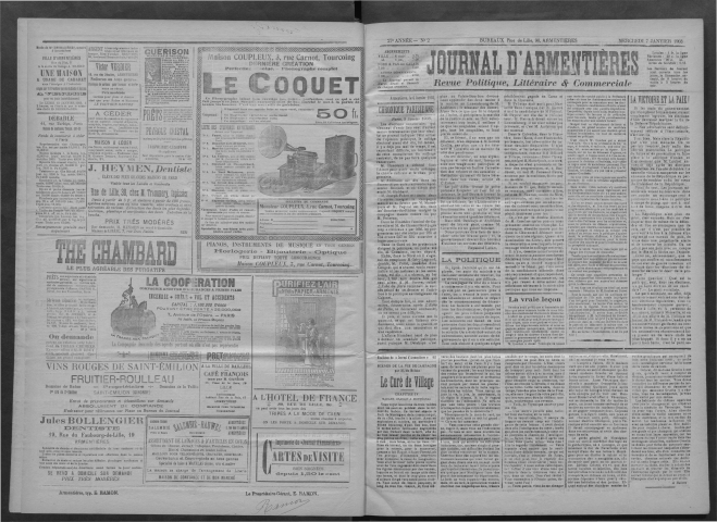 Le Journal d'Armentières.